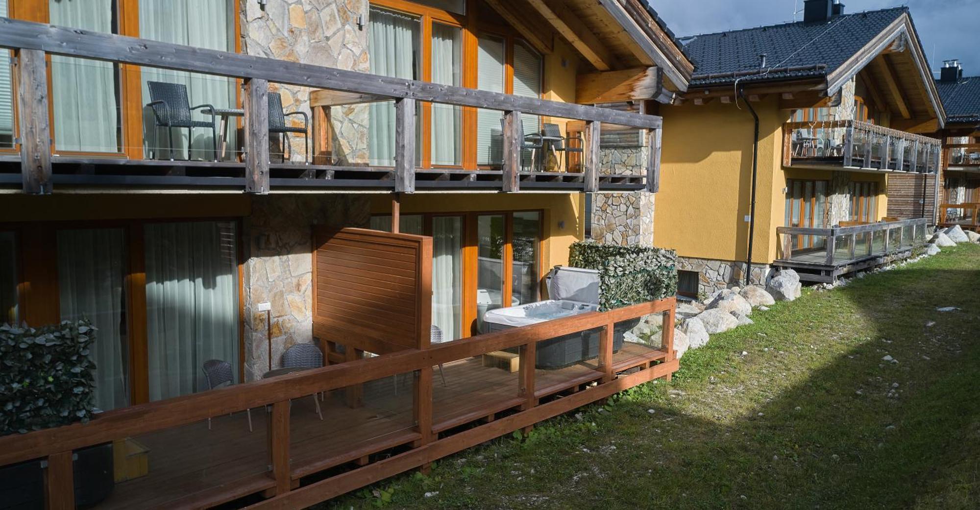 Chalet Jasna Wellness Apartment Maxim Jacuzzi & Sauna Demänovská Dolina Exterior foto